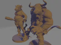 Minotaur couple