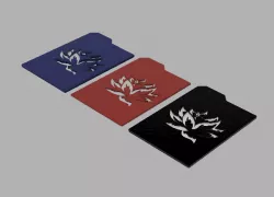 MTG deck separator (black lotus ver)