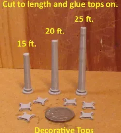 N Scale -- Building Columns