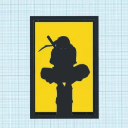 Naruto Silhouette ornament