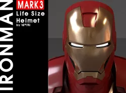 NEW IRON MAN MARK 3(life size helmet)