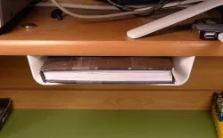 Notebook holder / compartment