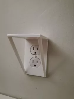 Outlet Cover Shelf