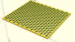 Parametric hexagon grid generator