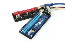 PCI-E USB raiser slide-on protection cover.
