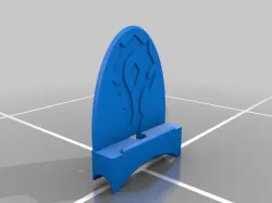 Phone charger stand; For the Horde.