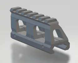 Picatinny rail 20mm to 11mm