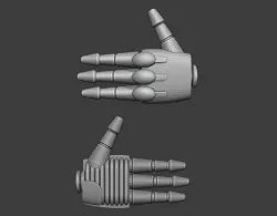 Poseable Wraithlord hand