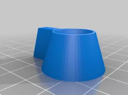 Prusa style knob for Creality Ender 3 (snug fit)