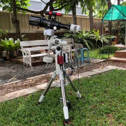 R.A. /DEC Motor Enclosure for CG4/EQ3 Equatorial Mount with AstroEQ V.4.6 Hand-Controller Enclosure