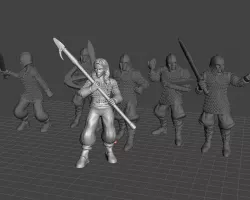 Rahadoumi sailors [Male and Female Human Warriors]