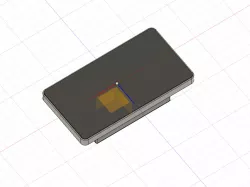 RPi4 + Waveshare 5.5 inch AMOLED screen case (WIP)
