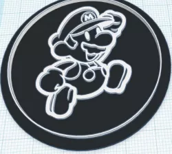 Short Mario Modular Logo Insert