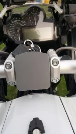  Side-stand puck with handle bar clamp for BMW GS