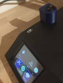 Sidewinder X1 TFT On/Off switch holder