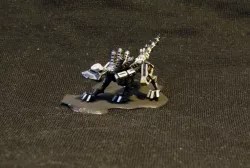 Steampunk / Dieselpunk Mechanical wolf pet figurine set