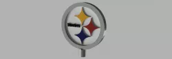 Steelers Logo Ender 3 Extrusion Knob