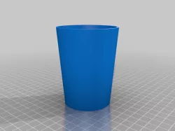 Toothbrush cup + water drain