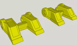 Transformers Fall of Cybertron Grimlock Replacement Feet
