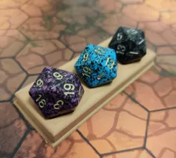 Triple D20 Holder