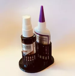 UFS-078 CA Glue Bottle Holder & Accelerator 2oz Bob Smith