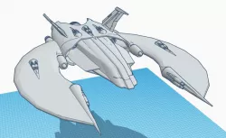 Vulture Wing Long Range Attack Fighter