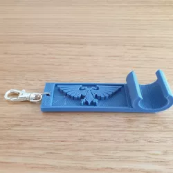 Wahammer keychain phone stand