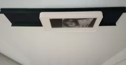 Waveshare NFC epaper rail with magnet support