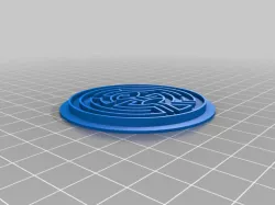 Westworld maze Modular Logo Insert