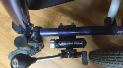 Wheelchair Brake Mount