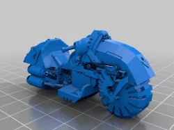 winged raven Space Bike