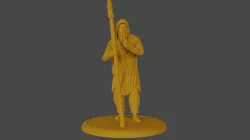 Wizard with a smoking pipe