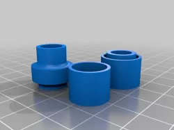 1:10 RC car magnetic shocks