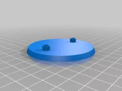 60mm round base for 6mm epic titan robot