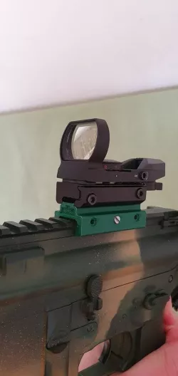 Airsoft Picatinny adapter to Dovetail 11mm