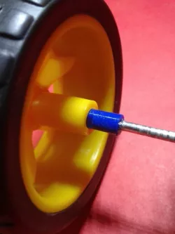 arduino car wheel coupling