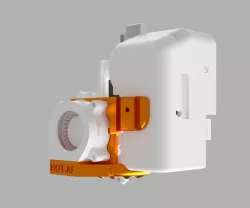Artillery Sidewinder/Genius Waggster Mod BL Touch Mount With Fan Duct