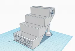 Atari XL-XE Cartridge holder - 4 Cartridges