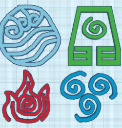 avatar the last airbender bending symbols