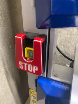 Bandsaw Emergency Stop Button