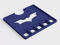 Batman Miniatures Game Character Tray