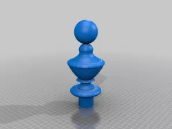 Bed post cap / topper