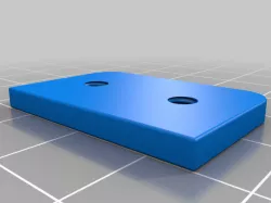 Bibo2 door Hing threaded backing plates
