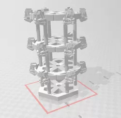 Bionicle Mask Stand - Mata Head