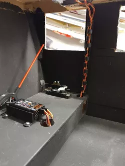 Cabel Canal for RC-Plane