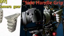 Camera gear, Side Handle grip (Arri Rosette mount & 1/4 screws fixed type)