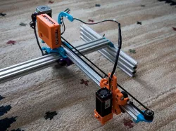 Cantilever Laser Engraver