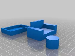 Captain's Chair for 3.75 inch figures