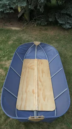 Cheap / fast folding boat