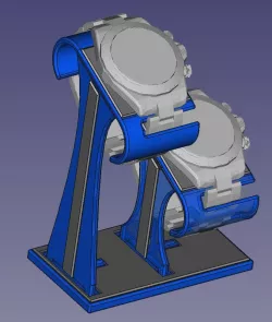 Clock Stand V3 for two or 4 watches